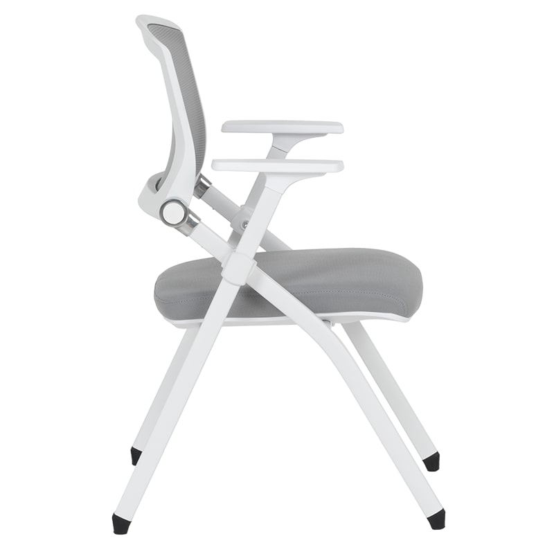 Сгъваем посетителски офис стол Carmen 1706-1 сив